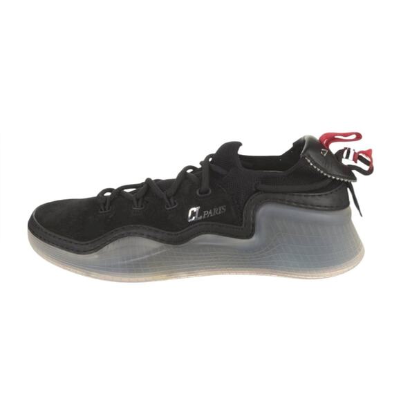 Christian Louboutin Arpoador Black Drawstring Sock Sneakers Men’s EU 42 US 9